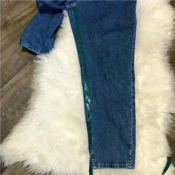 Vintage NWT Deadstock LEE Jeans 90s Super High Wasited Mom Jeans Size 14 - Picture 8 of 10